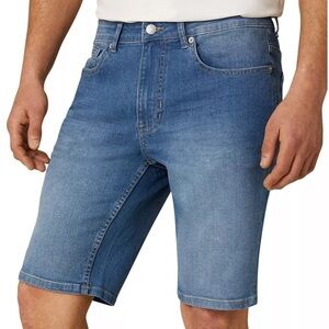 NWT mens DKNY Bedford slim fit jean shorts size 31